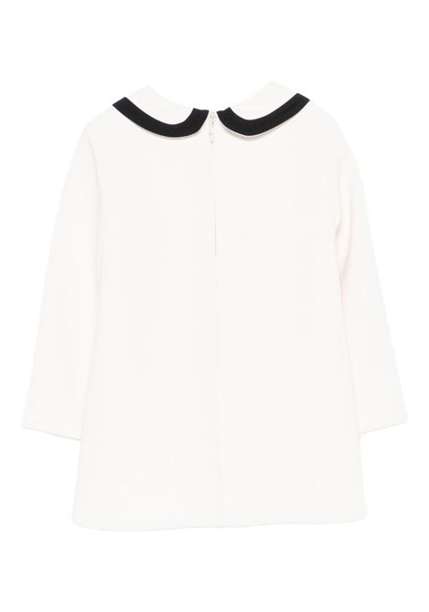 Abito con colletto Peter Pan ELISABETTA FRANCHI KIDS | EGAB215.0.GA085D759